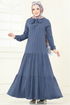 Dress 4076PM271-MS Indigo - Thumbnail
