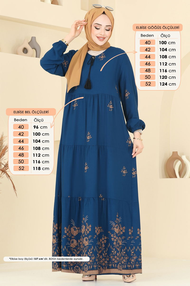 Dress 4087ZNN863-MS Petroleum