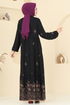 الفستان أسود 4095ZNNK1102-MS - Thumbnail