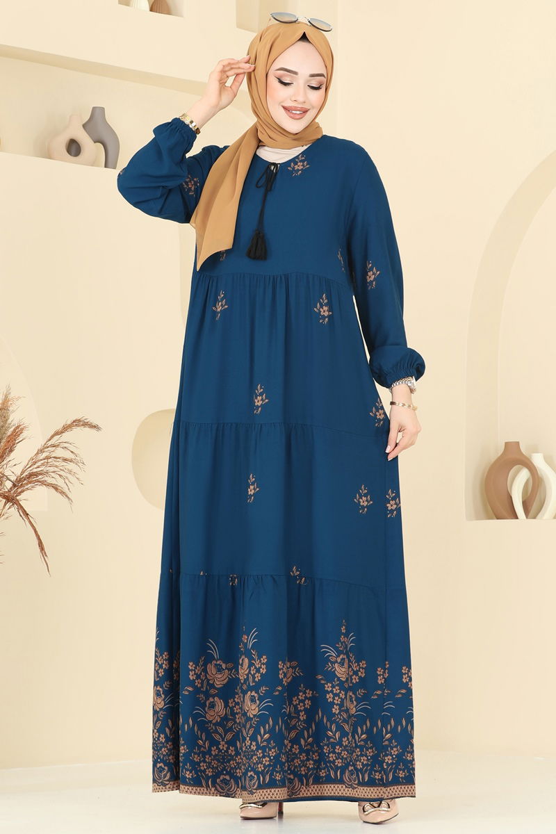 الفستان بترولي 4095ZNNK1102-MS