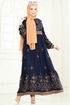 Dress 4096ZNNK1102-MS Navy Blue - Thumbnail