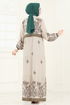 الفستان بيج 4096ZNNK1102-MS - Thumbnail