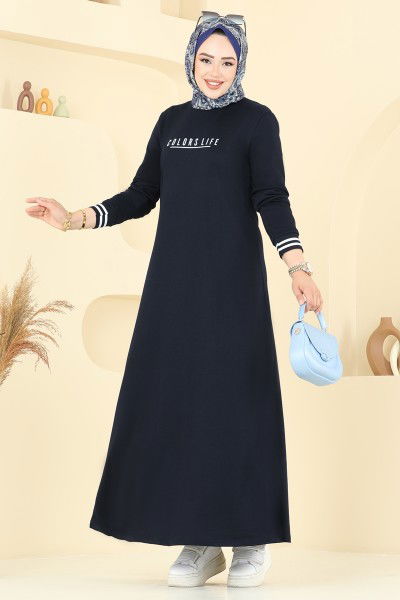 P.R.M. - Dress 4108PM271-MS Dark Navy Blue