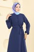 Dress 4110PM271-MS Navy Blue - Thumbnail