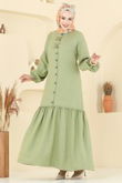 P.R.M. - Dress 4115PM271-MS Almond Green