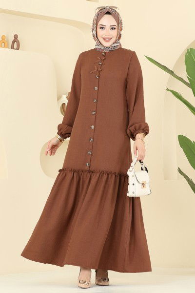 P.R.M. - Dress 4115PM271-MS Brown