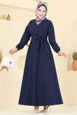 P.R.M. - Dress 4116PM271-MS Navy Blue