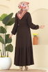 Dress 4120PM271-MS Brown - Thumbnail