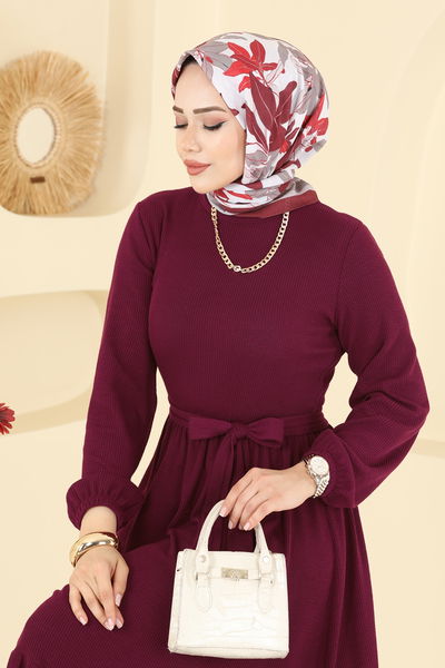 P.R.M. - Dress 4120PM271-MS Burgundy - 409567