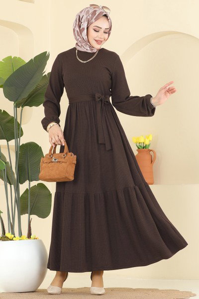 P.R.M. - Dress 4120PM271-MS Light Brown