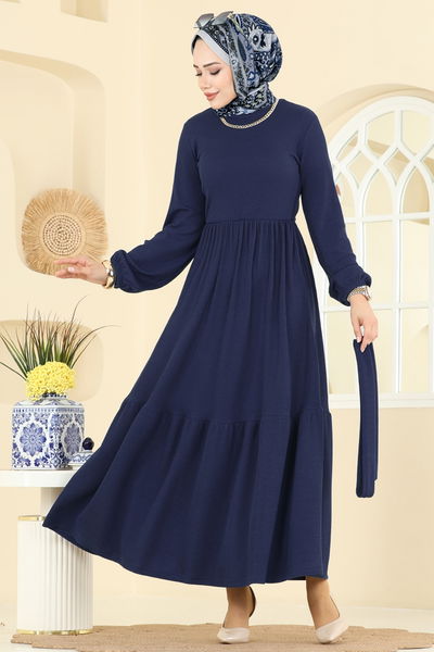 P.R.M. - Dress 4120PM271-MS Navy Blue - 409637