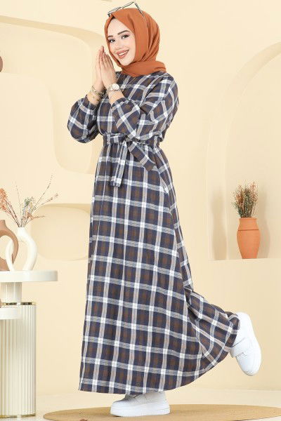 P.R.M. - Dress 4124PM271-MS Navy Blue