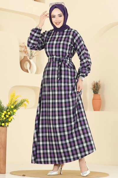 P.R.M. - Dress 4124PM271-MS Purple