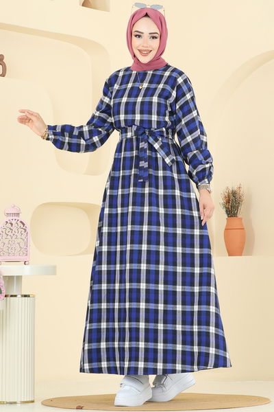 P.R.M. - Dress 4124PM271-MS Saxe - 398808