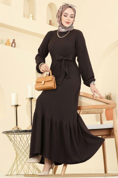 P.R.M. - Dress 4127PM271-MS Brown