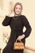 الفستان بني 4127PM271-MS - Thumbnail