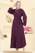 Dress 4127PM271-MS Damson - Thumbnail