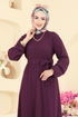Dress 4127PM271-MS Damson - Thumbnail