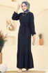 Dress 4127PM271-MS Navy Blue - Thumbnail
