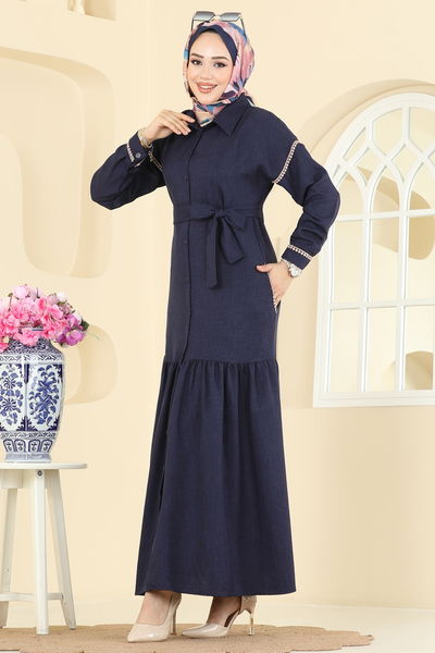 P.R.M. - Dress 4130PM271-MS Navy Blue - 411530