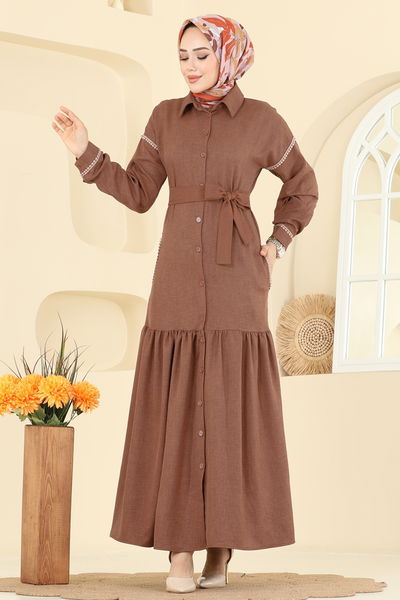 P.R.M. - Dress 4130PM271-MS Tan - 411562