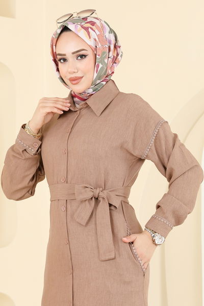 P.R.M. - الفستان بيج 4130PM271-MS - 411555