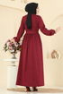 Dress 4133PM271-MS Burgundy - Thumbnail