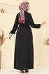 الفستان أسود 416DVL817-MS - Thumbnail