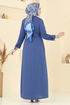 Dress 416DVL817-MS Indigo - Thumbnail