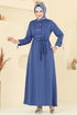 الفستان ازرق 416DVL817-MS - Thumbnail