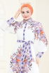 Dress 42105JNF844-MS Pattern 1 Orange - Thumbnail