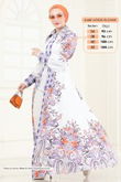 J.N.F. - Dress 42105JNF844-MS Pattern 1 Orange