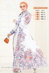 Dress 42105JNF844-MS Pattern 1 Orange - Thumbnail