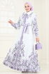 Dress 42105JNF844-MS Pattern2 Lilac - Thumbnail