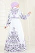 Dress 42105JNF844-MS Pattern2 Lilac - Thumbnail