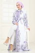 Dress 42105JNF844-MS Pattern2 Lilac - Thumbnail