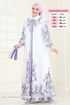 Dress 42105JNF844-MS Pattern2 Lilac - Thumbnail