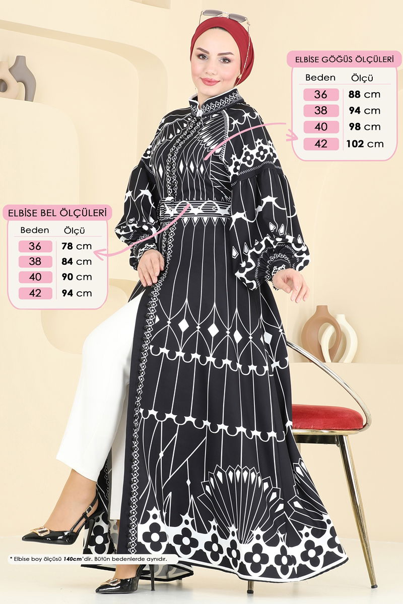 Dress 42129JNF844-MS Black