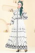 Dress 42129JNF844-MS Ecru - Thumbnail