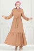 Dress 422DVL817-MS Latte - Thumbnail