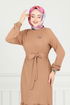 Dress 422DVL817-MS Latte - Thumbnail