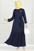 D.V.L. - Dress 422DVL817-MS Navy Blue