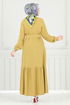 Dress 422DVL817-MS Oil Green - Thumbnail