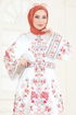 Dress 4235JNF844-MS Ecru - Thumbnail