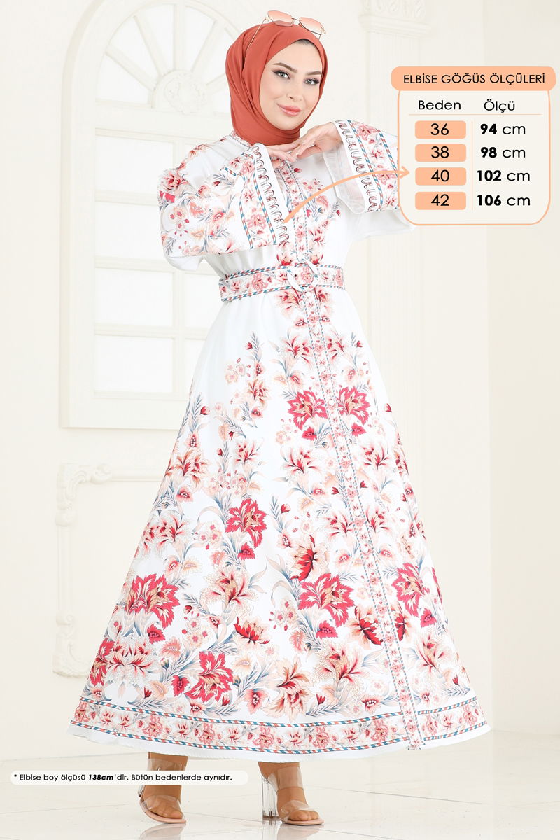 Dress 4235JNF844-MS Ecru
