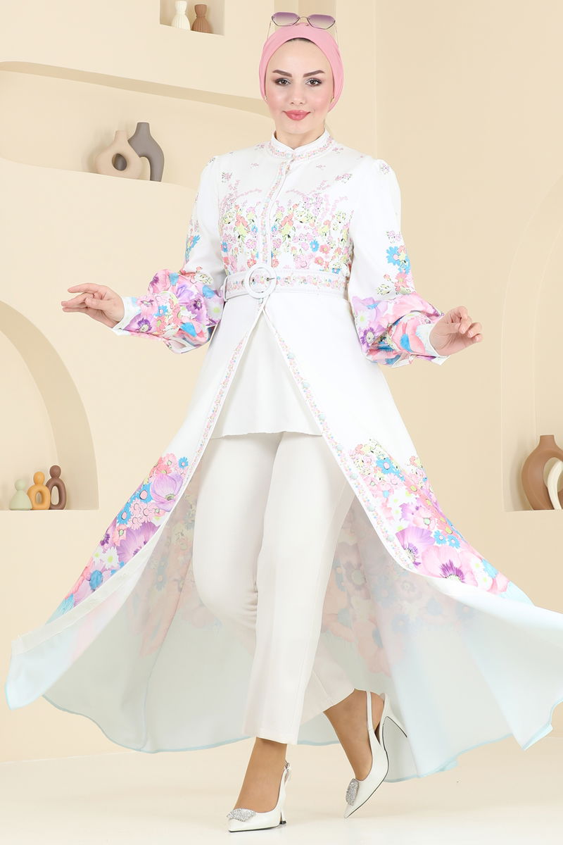 Dress 4263JNF844-MS Ecru