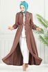 Dress 431DVL817-MS Brown - Thumbnail
