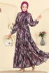 Dress 4464BRZ597-MS Damson - Thumbnail