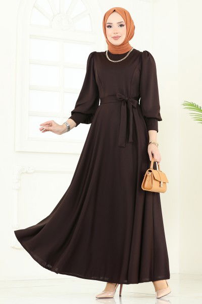 A.L.G. - Dress 4539ALG474-MS Bitter Brown