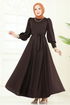 Dress 4539ALG474-MS Bitter Brown - Thumbnail